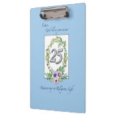 カトリックリース・シルバー25周年 クリップボード (左)