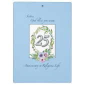 カトリックリース・シルバー25周年 クリップボード (裏面)