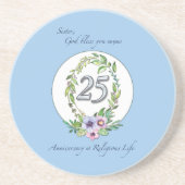 カトリックリース・シルバー25周年 コースター (正面)