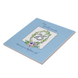 カトリックリース・シルバー25周年 タイル