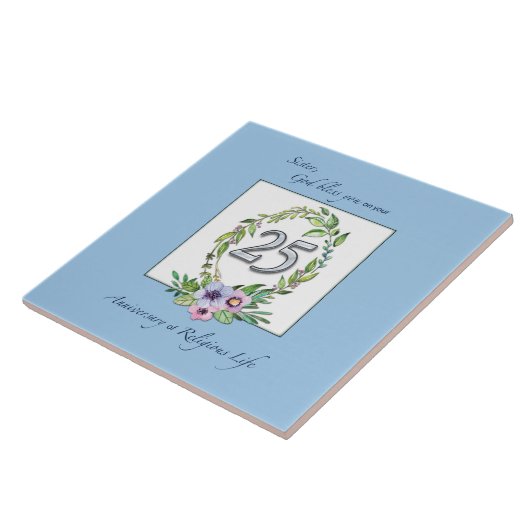 カトリックリース・シルバー25周年 タイル (側面)