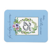 カトリックリース・シルバー25周年 マグネット (横)