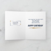 カトリックレスリングの誕生日カード - 強く信じる カード (内部)