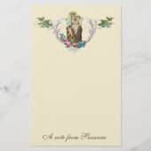 カトリックヴァージンマリアイエス宗教的山カルメル 便箋 (正面)