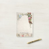 カトリックヴァージンマリアヴィンテージバラ宗教 ポストイット (デスク上)