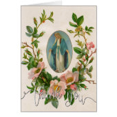 カトリックヴァージンマリア宗教葬儀ありがとう (正面)