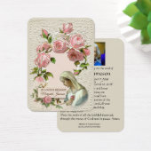 カトリックヴァージンマリア葬儀記念祈りの言葉聖 (デスク)