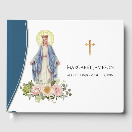 カトリックヴァージンマリア葬儀記念館 ゲストブック (正面)