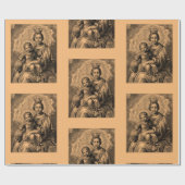 カトリックヴァージンマリア ラッピングペーパー (フラット)