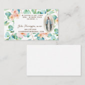 カトリックヴァージンマリユーカリプタス宗教フローラ 名刺 (正面/裏面)