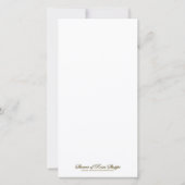 カトリックヴァージンマリー宗教弔慰 サンキューカード (裏面)