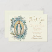 カトリックヴァージンメアリーフローラ葬儀記念館 サンキューカード (正面/裏面)