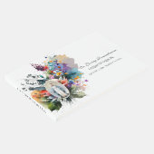 カトリックヴァージンメアリーフローラ記念葬儀 ゲストブック (コーナー)