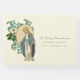 カトリックヴァージンメアリーフローラ記念葬儀 ゲストブック