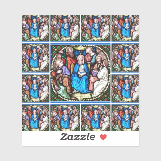 カトリックヴァージンメアリーペンテコステ – ドグラス シール (シート)