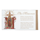 カトリックヴァージンメアリーマリアンバラグアダループ 枕カバー (裏面)