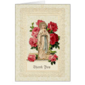 カトリックヴァージンメアリーロザリオ葬儀ありがとう (正面)