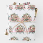 カトリックヴァージンメアリー宗教念珠フローラ ラッピングペーパーシート (インサイチュ)