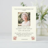 カトリックヴァージンメアリー悔やみや弔慰葬儀 サンキューカード (スタンド正面)