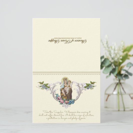 カトリックヴァージンメリーイエス山カルメル宗教 (スタンド正面)