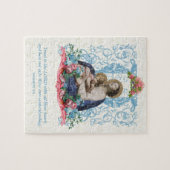 カトリックヴァージンメリーイエス聖なる書物、 経典引用文 ジグソーパズル (横)