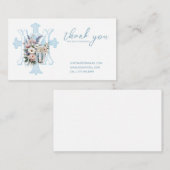 カトリックヴァージンメリークロスフローラ宗教 エンクロージャーカード (正面/裏面)