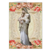 カトリックヴァージンメリーサンキューユ葬式祈りの言葉 (正面)