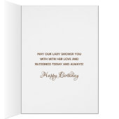 カトリックヴァージンメリー宗教的誕生日 (内側 (右))