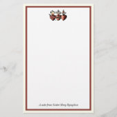 カトリック三ハートイエスマリージョセフ宗教 便箋 (正面)