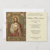 カトリック伝統的イエスファースト・コミュニオンインビタ 招待状 (正面)