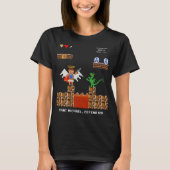 カトリック伝統的シャツサンミカエルPixel Tシャツ (正面)