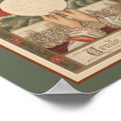 カトリック伝統的ラテンマスクリスマスエンジェル ポスター (角)