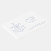 カトリック伝統的ヴィンテージエレガントなウェディングレース ゲストブック (コーナー)