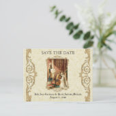 カトリック伝統的教徒は日付を保存結婚する 案内ポストカード (スタンド正面)