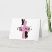 カトリック修道女のギフト "Twisted Sisters" デザイン カード (裏面)