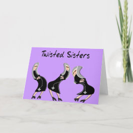 カトリック修道女のギフト "Twisted Sisters" デザイン カード