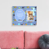 カトリック写真ギフト少年 – 聖餐式，確認 キャンバスプリント (インサイチュ (リビング))