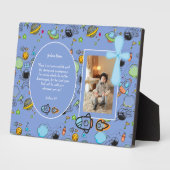 カトリック写真ギフト少年 – 聖餐式，確認 フォトプラーク (側面)