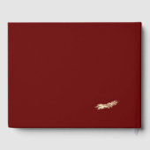 カトリック冬季結婚式 ゲストブック (裏面)