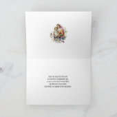 カトリック初の聖体祈りの言葉ヴィンテージ カード (内部)