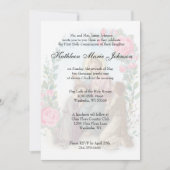 カトリック初の聖餐式インビタ伝統的ティ 招待状 (正面)