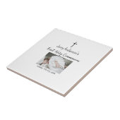 カトリック初の聖餐式シンプルQRミニマル タイル (側面)