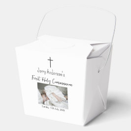 カトリック初の聖餐式シンプルQRミニマル フェイバーボックス