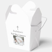 カトリック初の聖餐式シンプルQRミニマル フェイバーボックス (見開き)