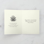 カトリック初の聖餐式 カード (内部)