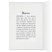 カトリック受胎告知ヴァージンメアリーメモリアレ祈りの言葉 (内側 (左))