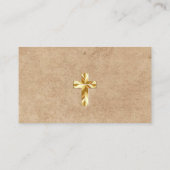 カトリック司教信教会キリスト教聖職者 名刺 (裏面)