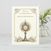 カトリック司教授与記念日 招待状 (スタンド正面)