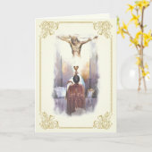 カトリック司教法会イエズスカード カード (黄色い花)