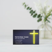 カトリック司教聖職者の教会連絡信仰 名刺 (スタンド正面)